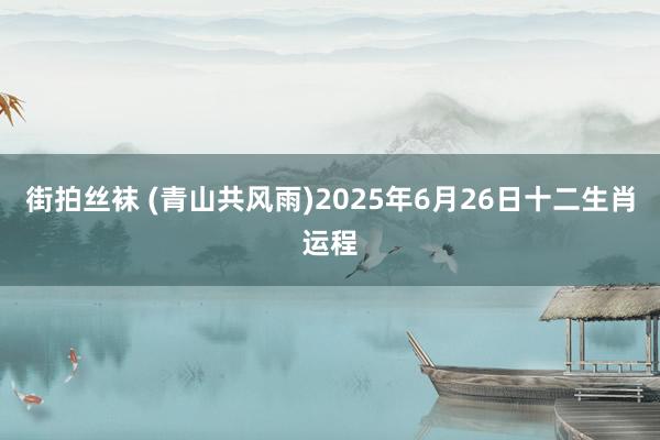 街拍丝袜 (青山共风雨)2025年6月26日十二生肖运程